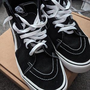 VANS SK8-HI SHOE Black Mens 10.5